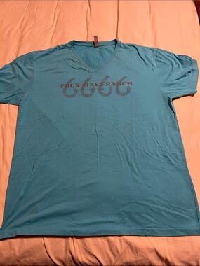 Men's 6666 Ranch V-Neck Graphic Tee